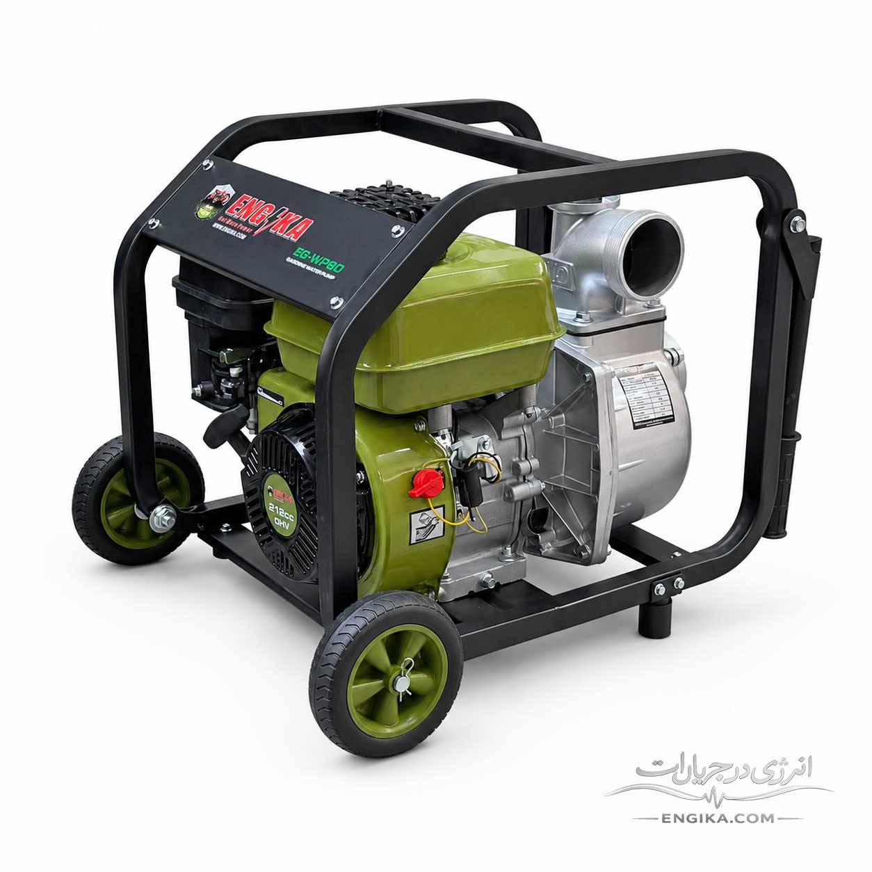 engika-gasoline-pump-EG-wp80-1 موتورپمپ بنزینی انجیکا مدل EG-WP80 سه اینچ